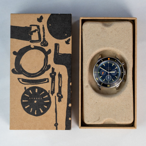 Sunrex Anemone City, 40mm Solar Chronograph